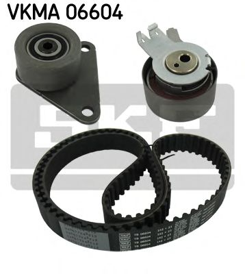 VKMA 06604 SKF Комплект (ремінь+ролики)1